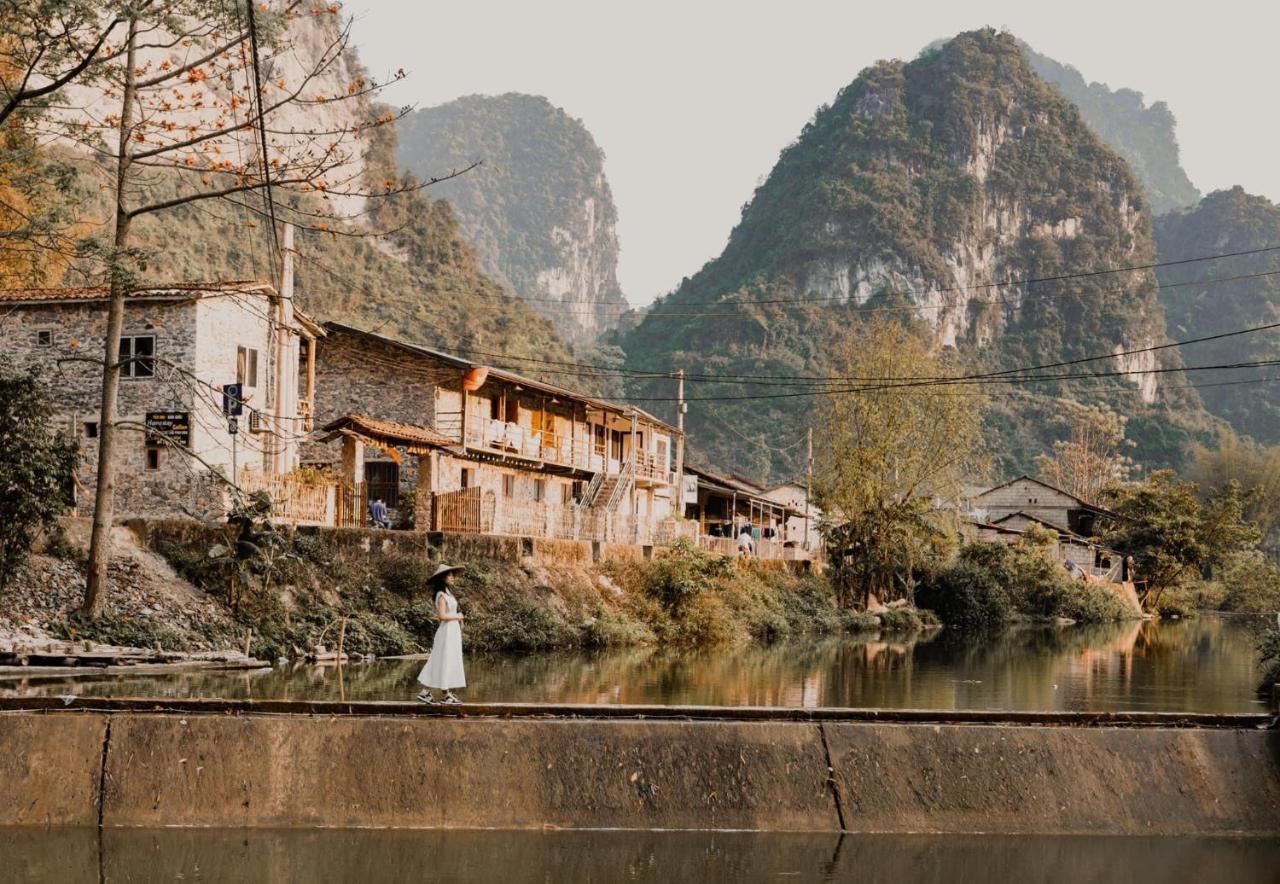 Yen Nhi Homestay Ban Gioc Cao Bang Eksteriør billede